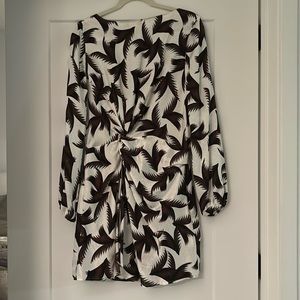 ALC Silk Print Dress